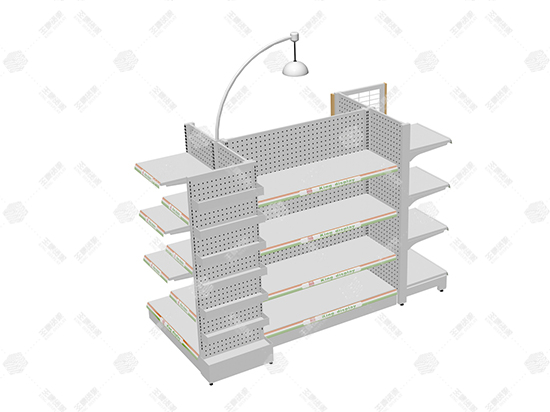 带灯超市货架