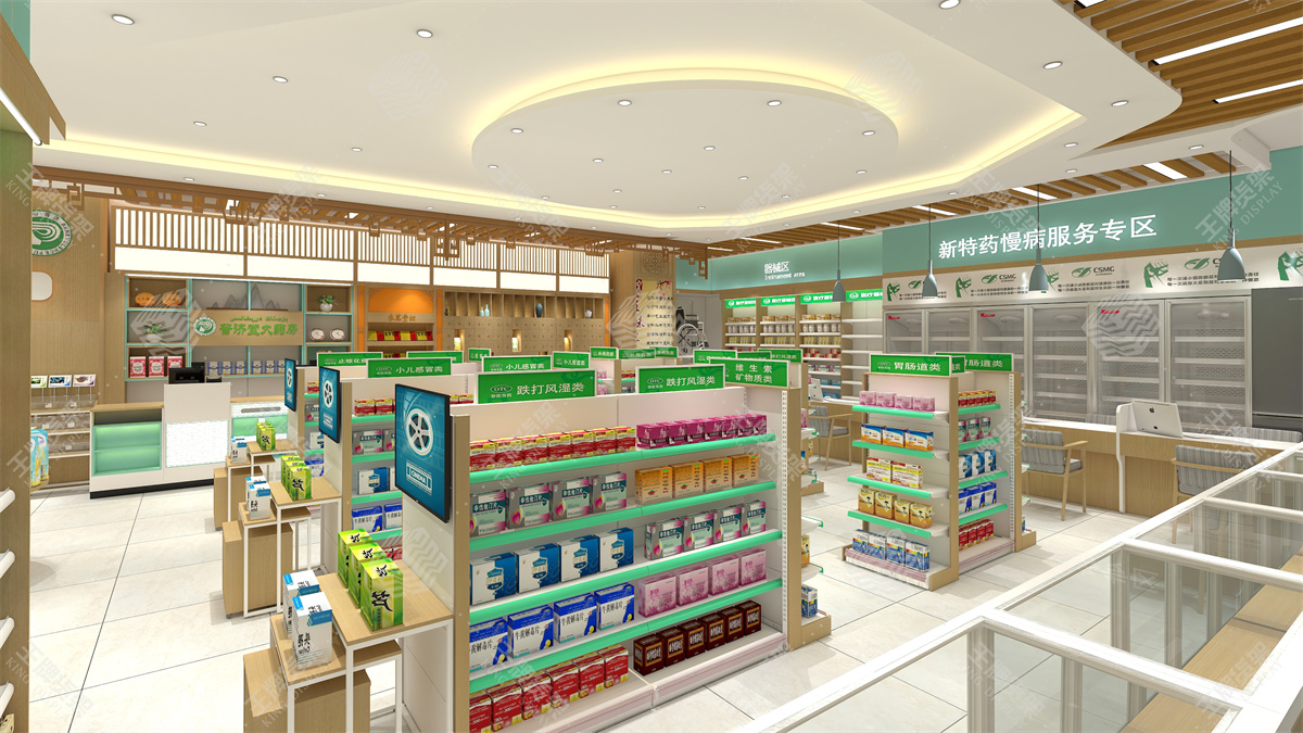 药店货架,药房货架,连锁药店货架，药店设计,药房设计,连锁药店设计